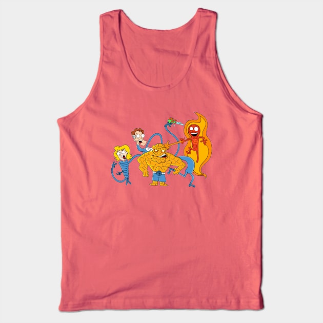 Fantastic Four Tank Top by Crockpot